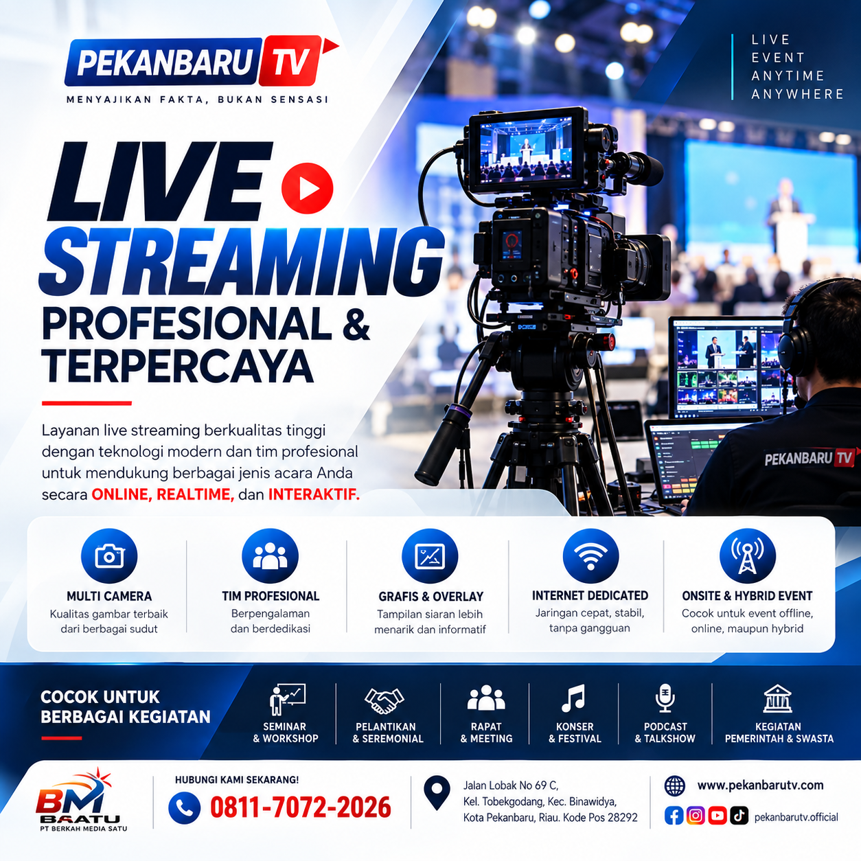 paket live streaming