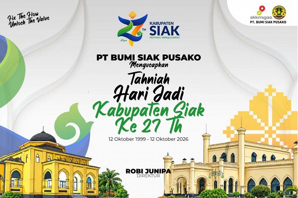 HUT SIAK KE 27 DARI PT BSP