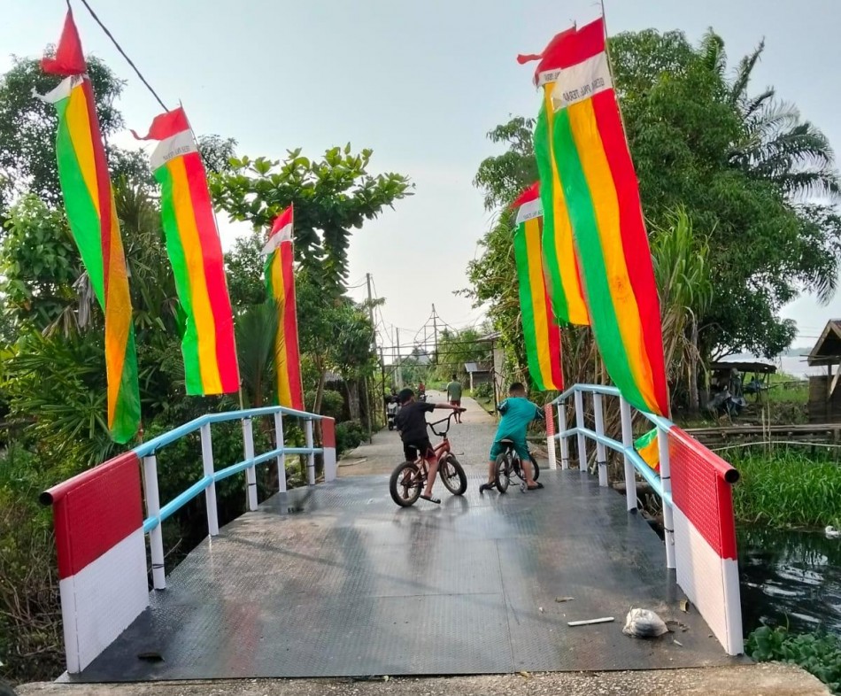 Dari Sekolah hingga Kebun, Jembatan Presisi Jadi Urat Nadi Baru Warga Teluk Meranti