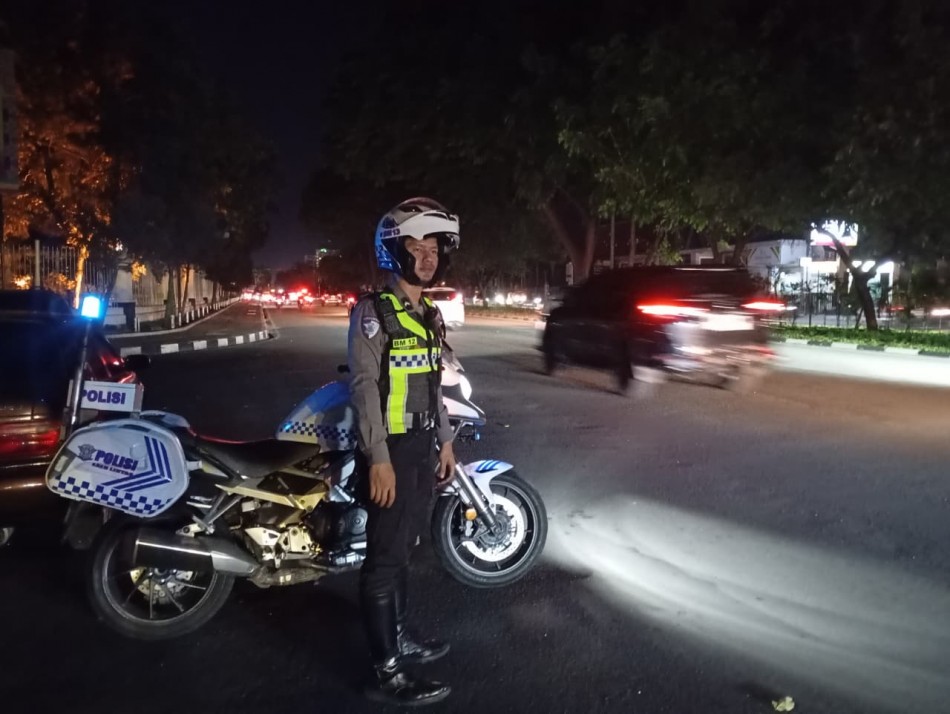 Blackout Sumatera, Ditlantas Polda Riau Siaga Penuh: Patroli Blue Light Ditingkatkan