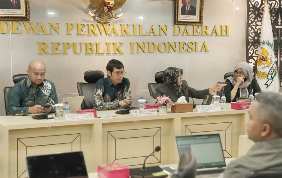 Bupati Siak Suarakan Ketidakadilan Fiskal Bagi Daerah Penghasil di DPD RI