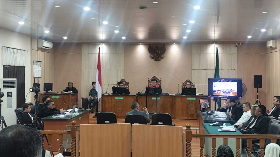Ahli Pidana Chairul Huda Beri Keterangan di Sidang Abdul Wahid di PN Pekanbaru