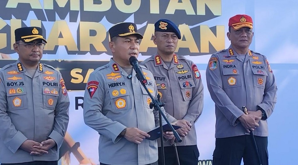 Kirab Nugraha Sakanti, Kapolda Herry: Penghargaan Presiden Ini Milik Seluruh Masyarakat Riau