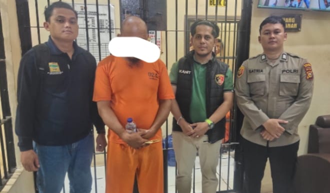 Polsek Teluk Meranti Tangkap Pelaku Pencabulan Anak, Terancam Hukuman 9 Tahun Penjara