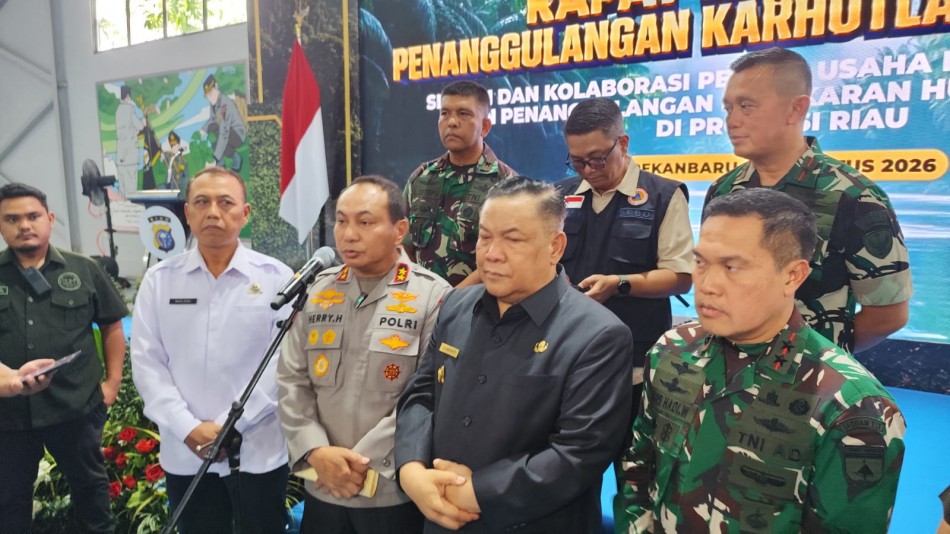 Polda Riau Ungkap 35 Kasus Karhutla, Total Tersangka 38 Orang, Kapolda: Modus Terbanyak Pembukaan Lahan