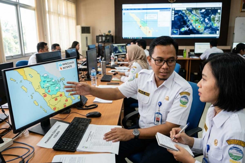 Hotspot Riau Hari Ini Tembus 62 Titik, Sebaran Terbanyak di Inhil 