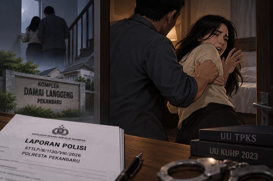 Dugaan Pelecehan IRT di Damai Langgeng, Polresta Pekanbaru Periksa Dua Saksi
