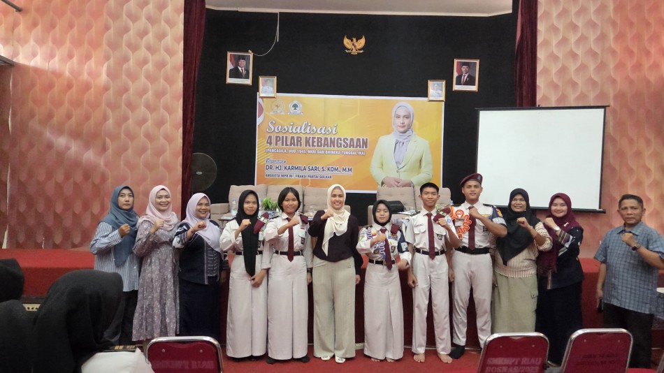 Karmila Sari Ajak Pelajar Pahami 4 Pilar, Siap Dukung Kebutuhan Sekolah