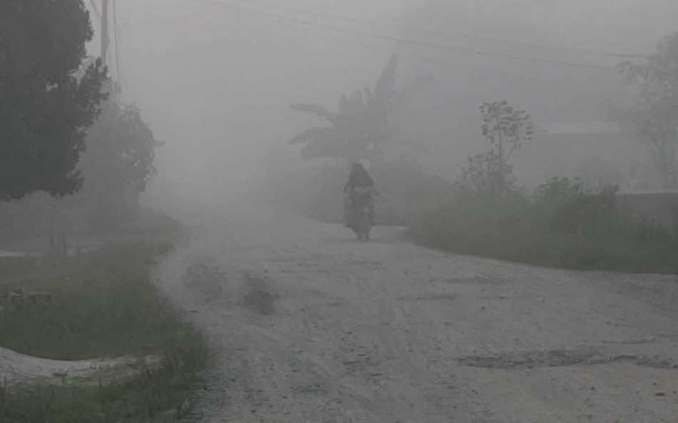 Kabut Asap Tebal Kepung Rokan Hilir, Jarak Pandang di Daratan Maupun Perairan Sangat Terbatas