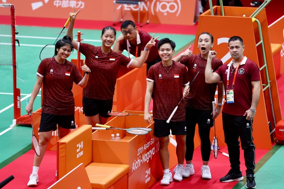 Sabet Tiket Semifinal, Fadia/Febriana Jadi Penentu Kemenangan Tim Beregu Putri