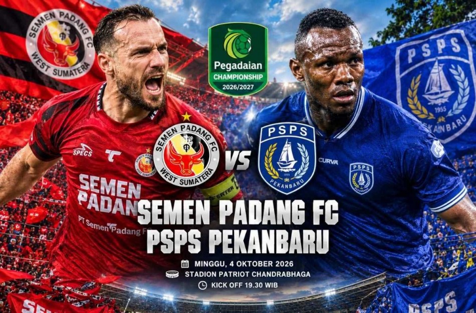 Derby Andalas Membara! PSPS Tantang Semen Padang, Usung Misi Putus Kutukan 5 Laga Tanpa Menang
