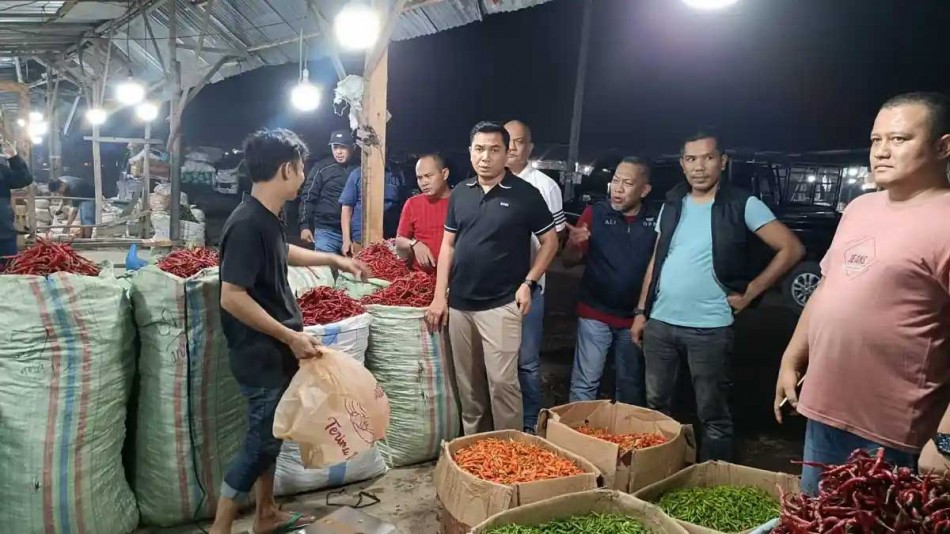 Satgas Pangan Pekanbaru Sidak Pasar Induk, Harga Capai Rp120 Ribu, Pasokan dari Daerah Mulai Seret