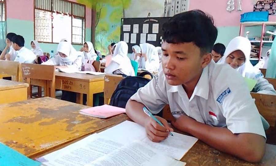 Udara Mulai Membaik, Siswa Pekanbaru Kembali ke Sekolah, Pulang Lebih Awal