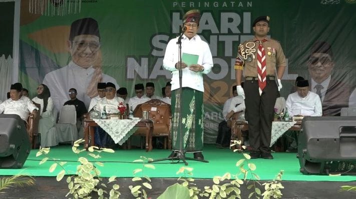 Hari Santri 2026 di Riau, Cak Imin Dorong Santri Kuasai Teknologi dan Bangun Bangsa