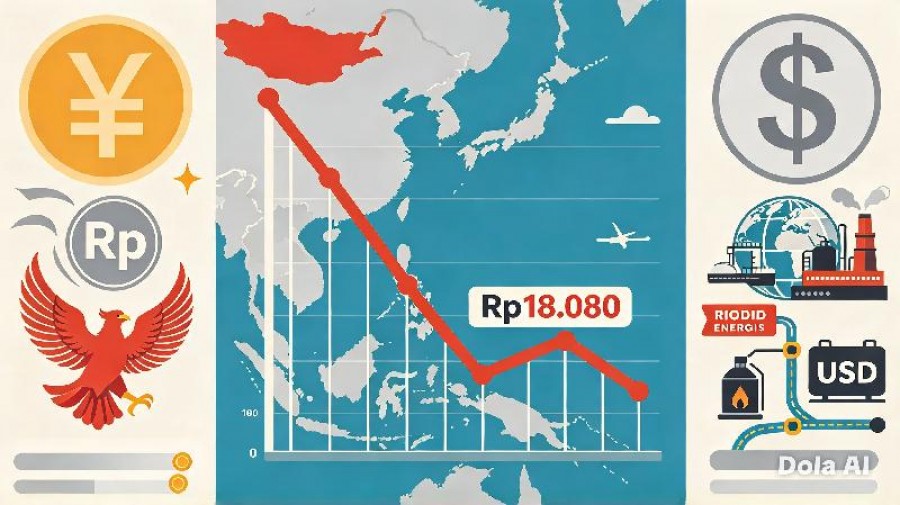 Akhir Pekan yang Berat bagi Rupiah, Dolar AS Bertengger di Rp18.080