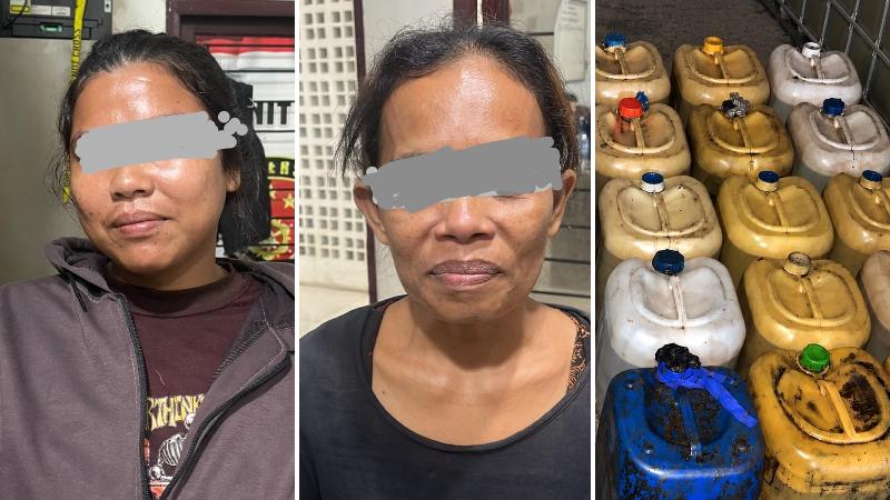 Dua Kasus Solar Subsidi Terbongkar di Pelalawan, Dua Perempuan Diamankan