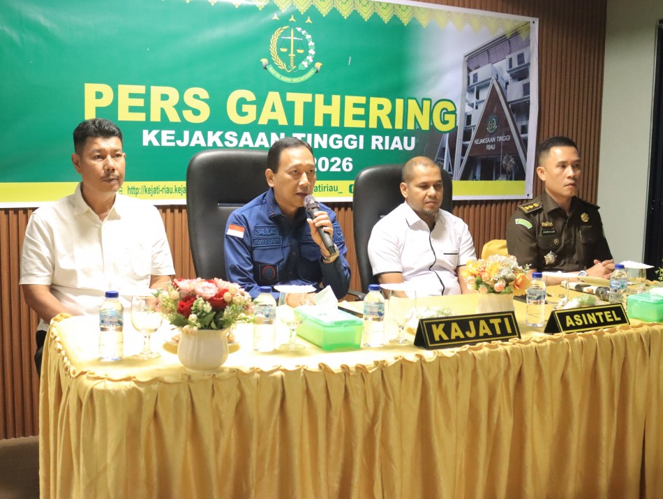 Bangun Kepercayaan Publik, Kejati Riau Pererat Komunikasi dengan Media