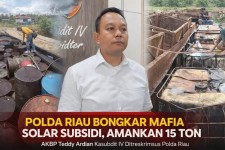 Mafia Solar Subsidi Dibongkar, Polda Riau Amankan 15 Ton BBM dari Inhil dan Pelalawan