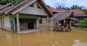 Empat Kecamatan di Kuansing Diterjang Banjir, Sekolah hingga Puskesmas Ikut Terdampak