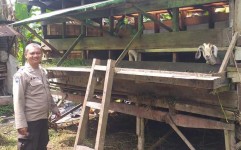 Sambangi Peternak Lokal di Tampan, Polsek Payung Sekaki Perkuat Ketahanan Pangan Warga