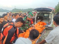 Korban Tenggelam di Kampar Ditemukan Meninggal, Berjarak 4 Km dari Lokasi Pertama Hilang