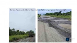 Kerusakan Jalan Sungai Rawa Jadi Perhatian, Pemkab Siak Gandeng Perusahaan untuk Pemeliharaan