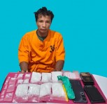 Pengedar Sabu 500 Gram Digerebek di Pangkalan Kuras, Satresnarkoba Polres Pelalawan Amankan Seorang Tersangka