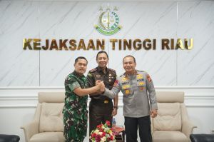 Kapolda, Kajati dan Pangdam Satukan Langkah, Sinergi Penegakan Hukum di Riau Diperkuat