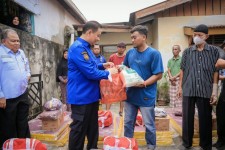 Tujuh Keluarga Korban Kebakaran di Pekanbaru Dapat Bantuan, Pemko Siapkan Kebutuhan Sekolah Anak