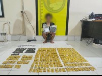 Polda Riau Sita 2,1 Kg Sabu dan 284 Catridge Etomidate di Pekanbaru, Dua DPO Diburu