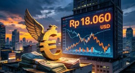 Rupiah Makin Terpuruk, Ditutup di Level Rp18.060 per Dolar AS
