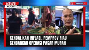 Kendalikan Inflasi, Pemprov Riau Gencarkan Operasi Pasar Murah