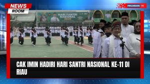 Cak Imin Hadiri Hari Santri Nasional Ke-11 Di Riau